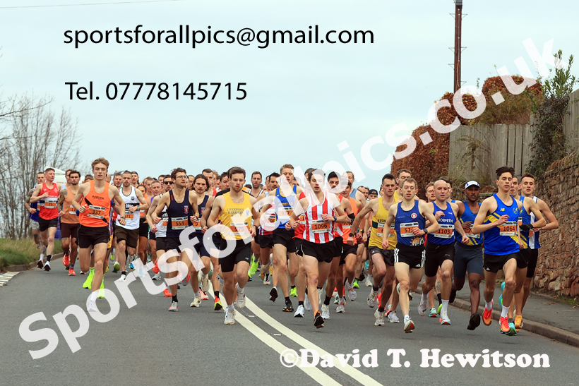 The 2025 Brampton to Carlisle 10 mile Road Race, Sunday, November 16th. Photo: David T. Hewitson/Sports for All Pics